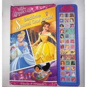 Disney Princess Bedtime Sound Storybook Interactive Read Along